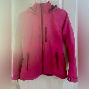 Fleece Lined Rain Jacket